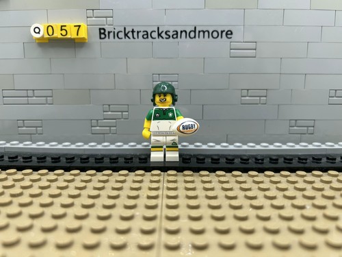 Lego col354 rugby player - lego®,
