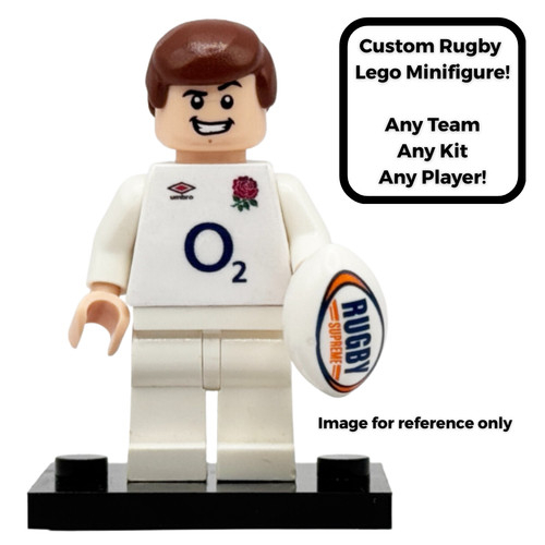 Custom lego rugby minifigure - lego,