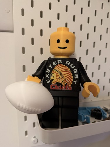 Rugby ball for - rugby, brick