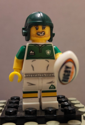 Lego cmf series rugby - series, 19