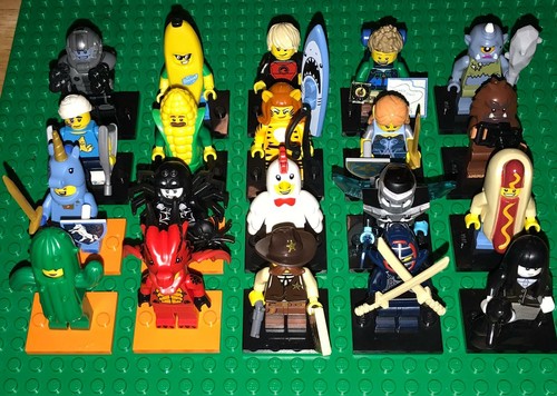 Lego minifigure series - lego,