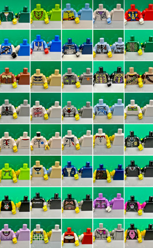 Lego minifigure torso female - lego,